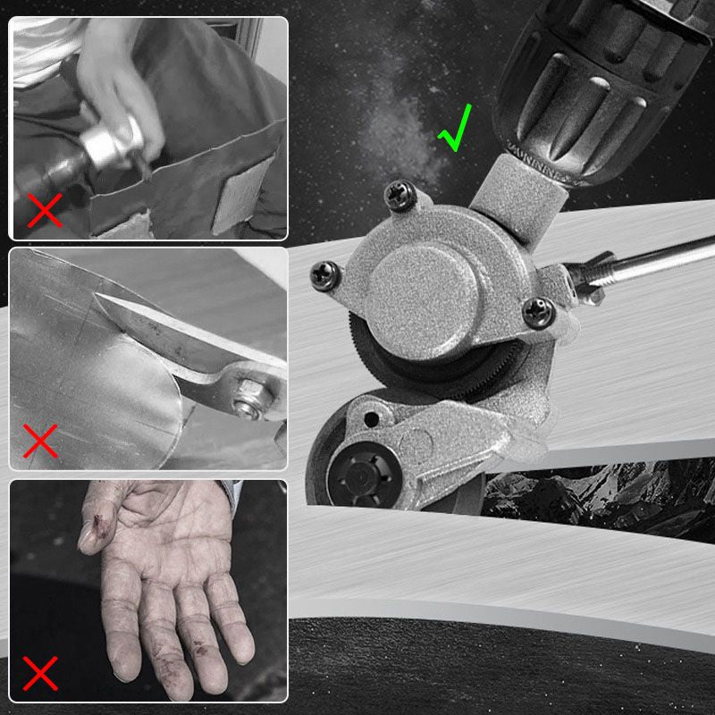 Norvo | Elektrisk bormaskin for kutting av metallplater