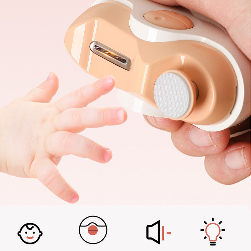 Norvo | 2 i 1 Elektrisk Polering Automatisk Negleklipper