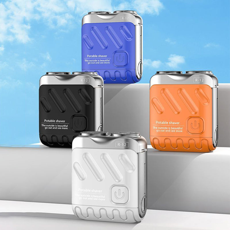 Norvo | Bærbar Mini Rotary elektrisk barbermaskin for menn