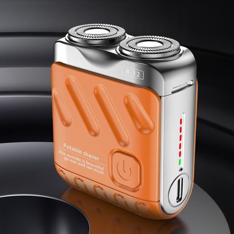 Norvo | Bærbar Mini Rotary elektrisk barbermaskin for menn