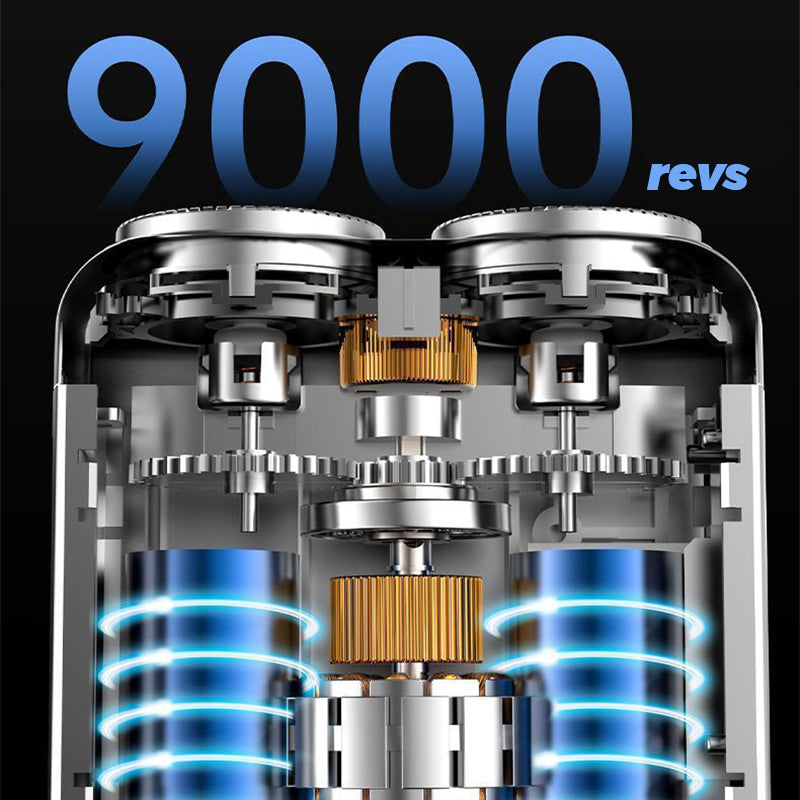 Norvo | Bærbar Mini Rotary elektrisk barbermaskin for menn