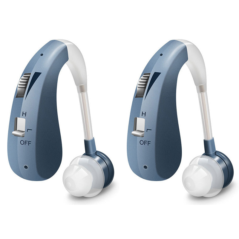 Norvo | USB oppladbare Bluetooth høreapparat hodetelefoner for eldre