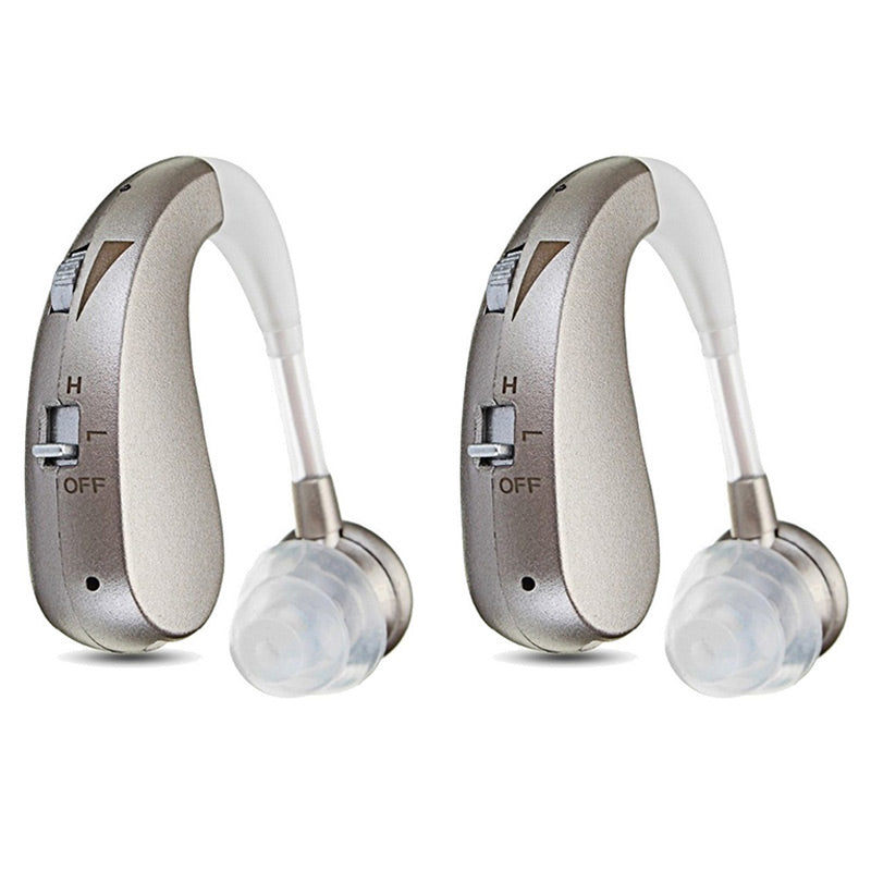 Norvo | USB oppladbare Bluetooth høreapparat hodetelefoner for eldre
