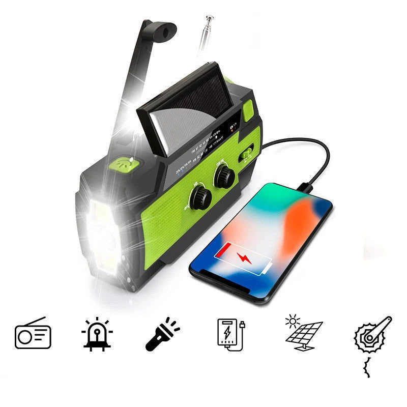 Norvo | Alt-i-ett solcelledrevet nødradio