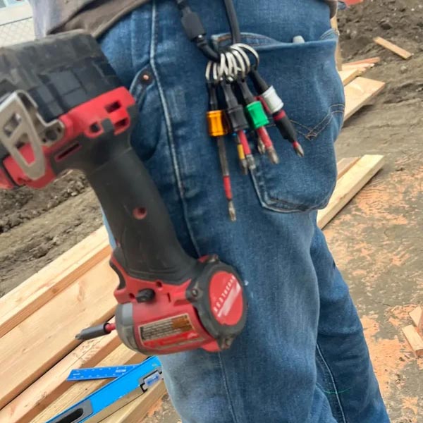 Norvo | 1/4" sekskantet skrutrekker bits-holder nøkkelringer