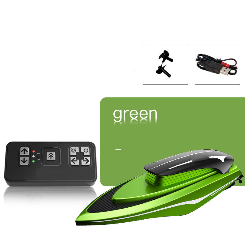 Norvo | Mini 2.4G RC høyhastighetsbåt med LED-lys✨