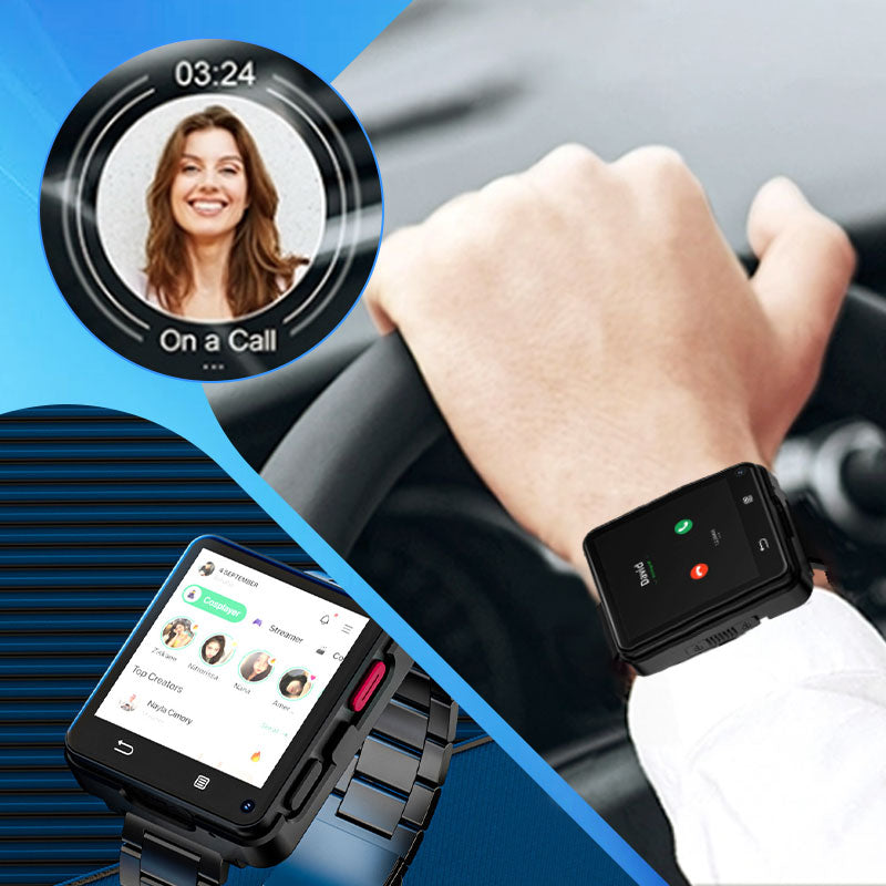 Norvo | Fashion Sports Smart Watch med doble kameraer