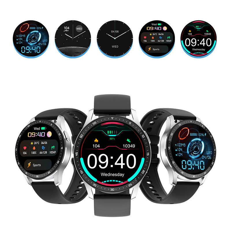Norvo | 2-i-1 Smartklokke med Ørepropper (Til iPhone & Android)
