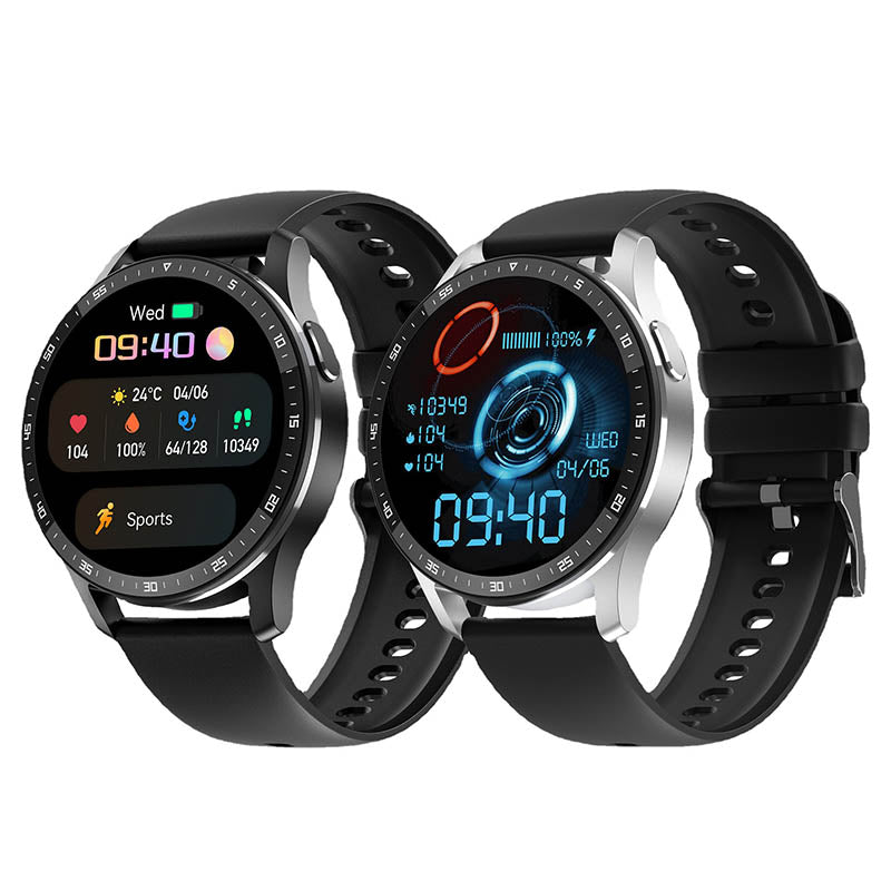 Norvo | 2-i-1 Smartklokke med Ørepropper (Til iPhone & Android)