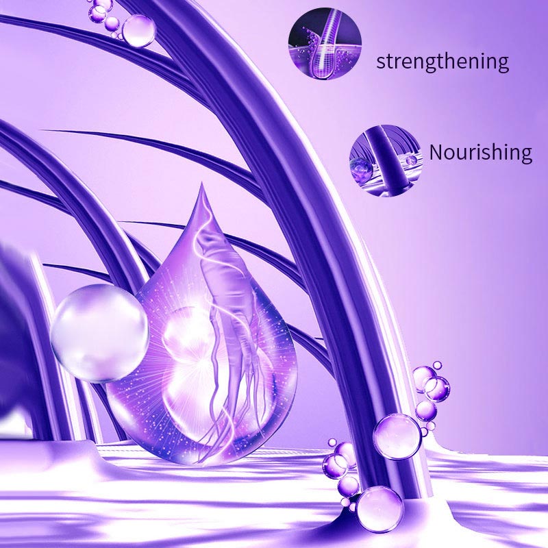 Norvo | Lilla keratinhårmaske - låser farge og nøytraliserer messing- og gule toner for blondt sølvgrått hår med lyse striper