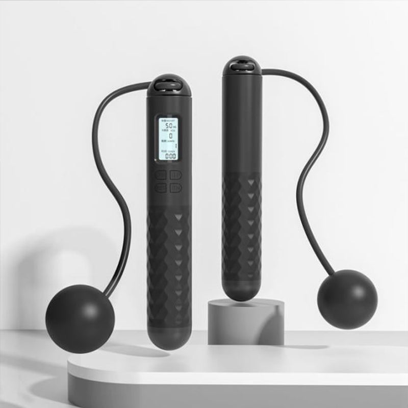 Norvo | Batteridrevet hoppe tau med teller og vekt baller