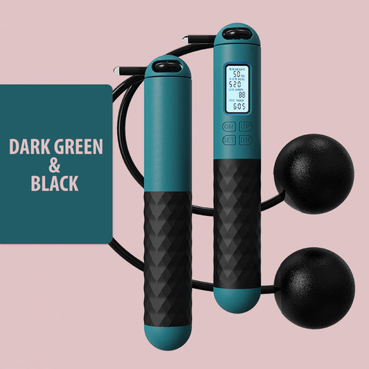 Norvo | Batteridrevet hoppe tau med teller og vekt baller