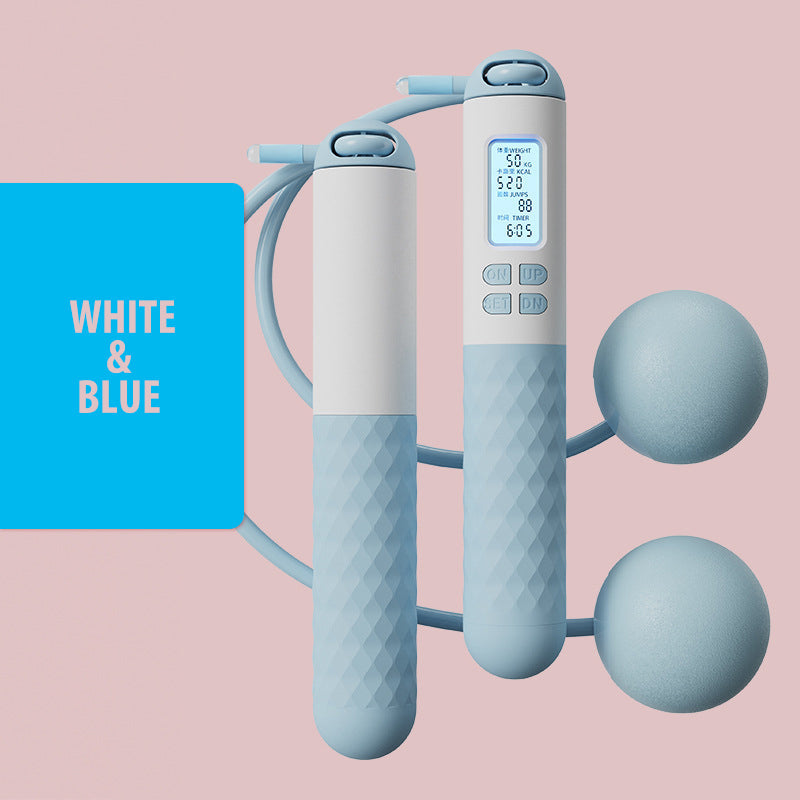 Norvo | Batteridrevet hoppe tau med teller og vekt baller