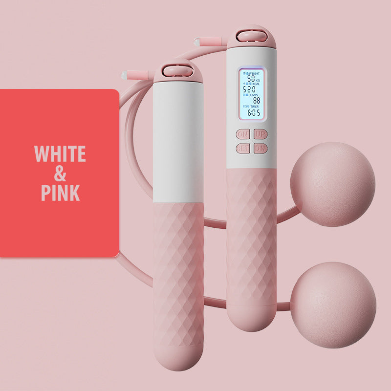 Norvo | Batteridrevet hoppe tau med teller og vekt baller