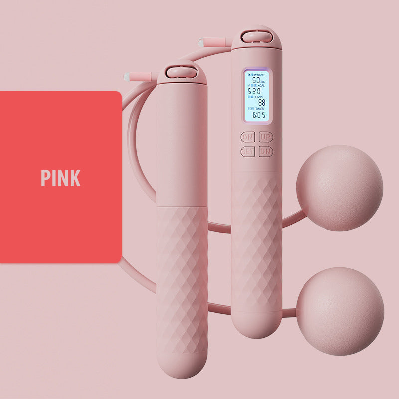 Norvo | Batteridrevet hoppe tau med teller og vekt baller