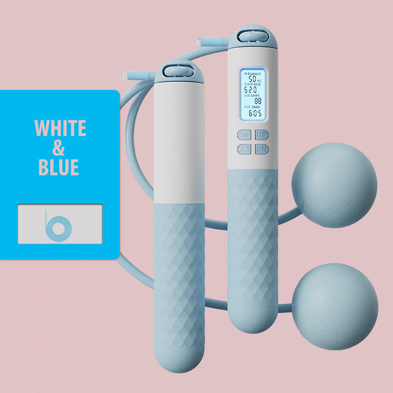 Norvo | Batteridrevet hoppe tau med teller og vekt baller