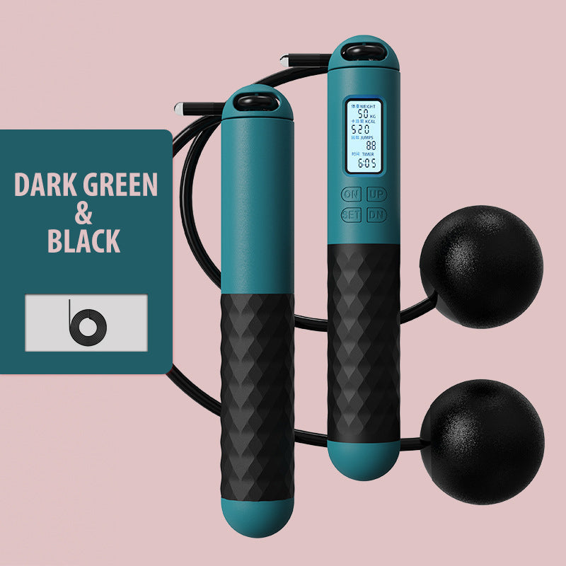 Norvo | Batteridrevet hoppe tau med teller og vekt baller