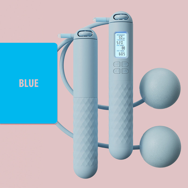 Norvo | Batteridrevet hoppe tau med teller og vekt baller