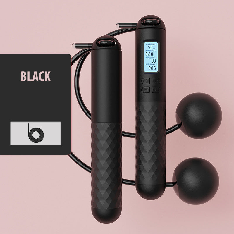 Norvo | Batteridrevet hoppe tau med teller og vekt baller