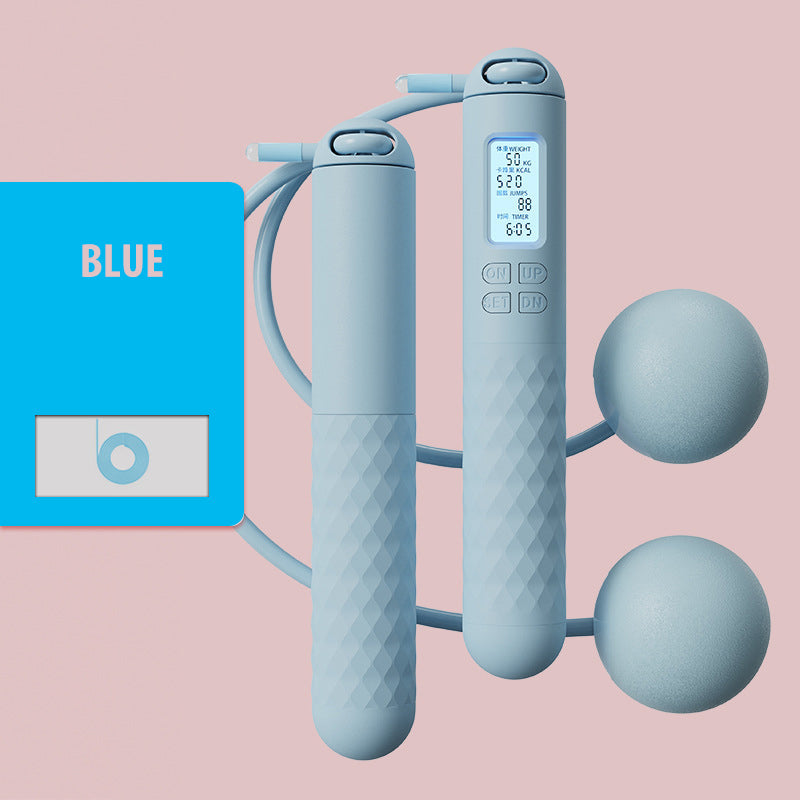 Norvo | Batteridrevet hoppe tau med teller og vekt baller