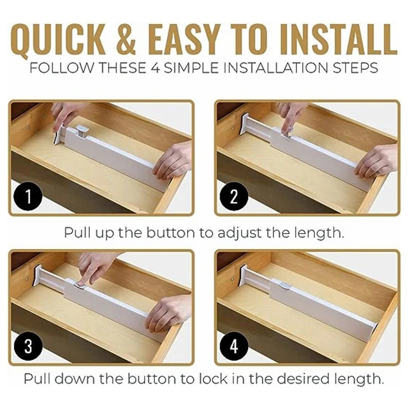 Norvo | DIY-inndeling av kommodeskuffer