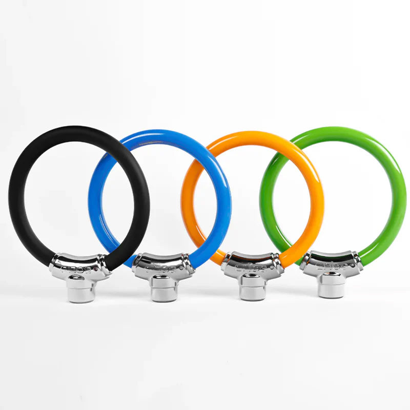 Norvo | BikeSecure Kabelås – Kompakt Bærbar Kombinasjonslås for Pålitelige Beskyttelse