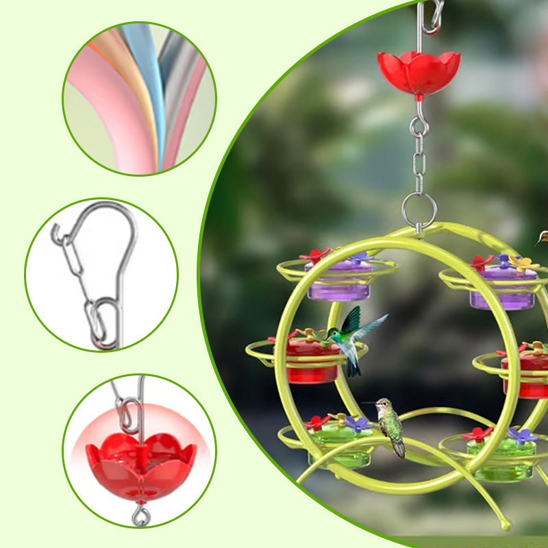 Norvo | Utendørs Unik Kolibri Metall Hengefôr Sett