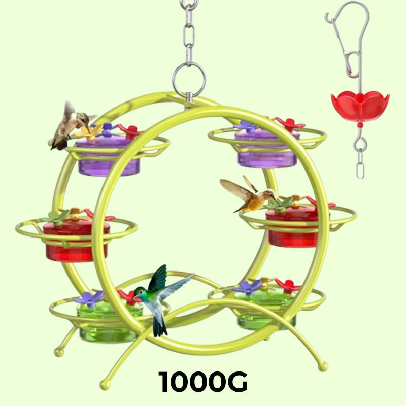 Norvo | Utendørs Unik Kolibri Metall Hengefôr Sett