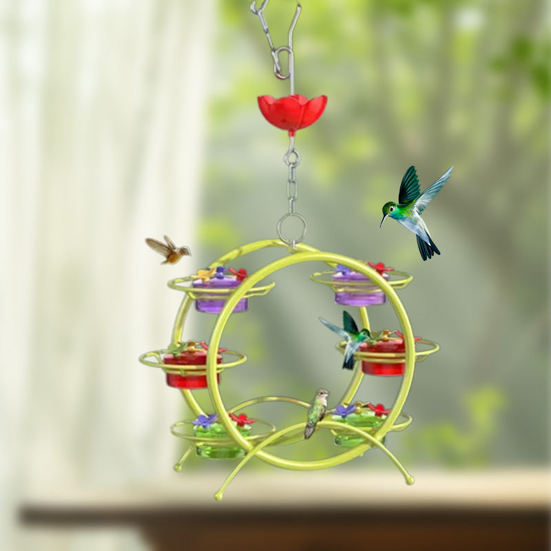 Norvo | Utendørs Unik Kolibri Metall Hengefôr Sett