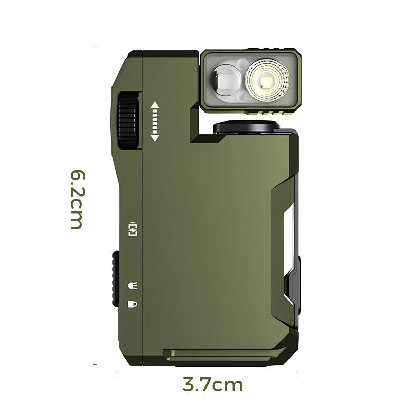 Norvo | Bærbar minilommelykt med roterbart hode