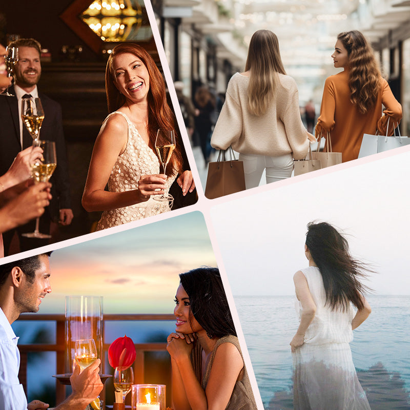 Norvo | Elegant emaljert pionnål for kvinner