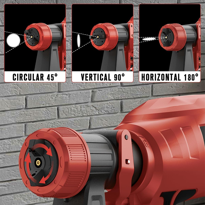 Norvo | Bærbar, kraftig, elektrisk malingssprøytesett