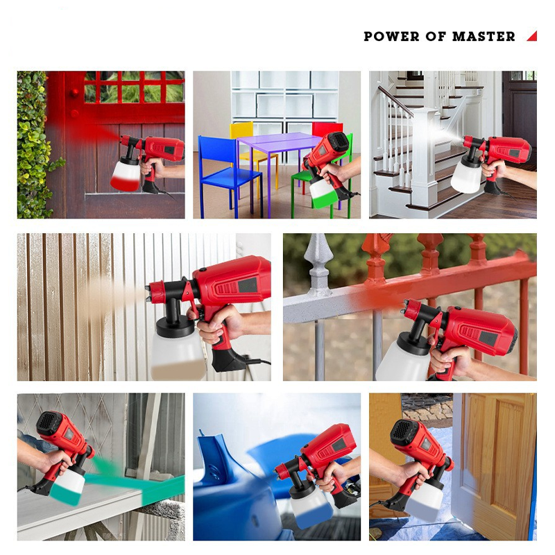 Norvo | Bærbar, kraftig, elektrisk malingssprøytesett