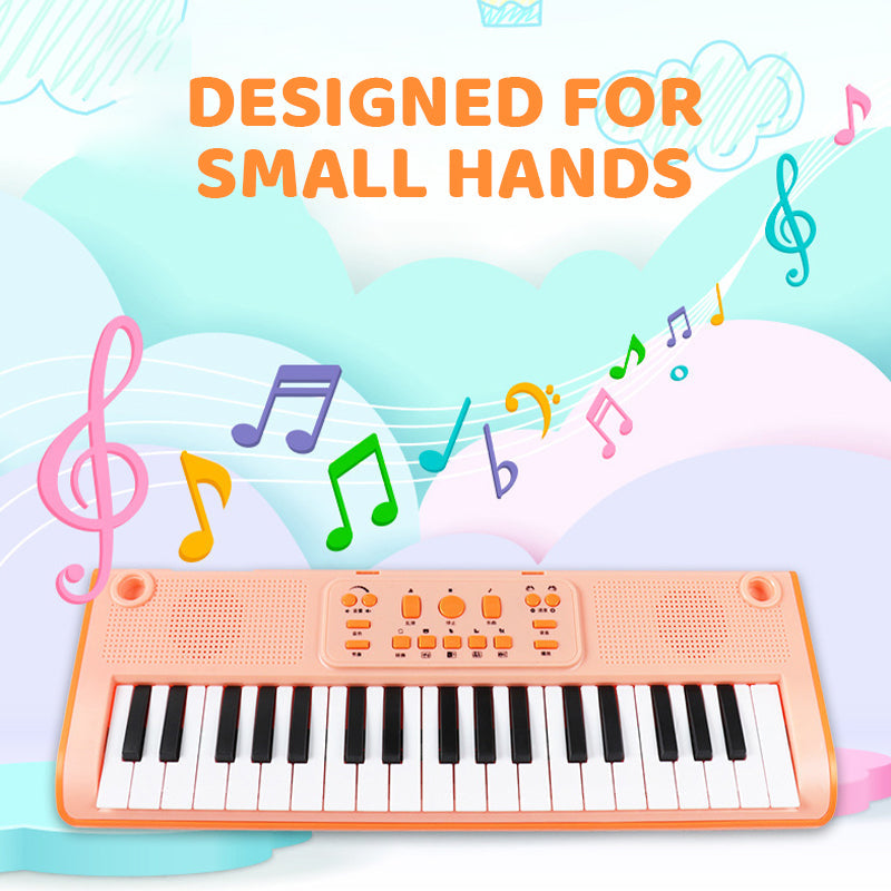 Norvo | 37-tangenters pianotastatur for barn med mikrofon