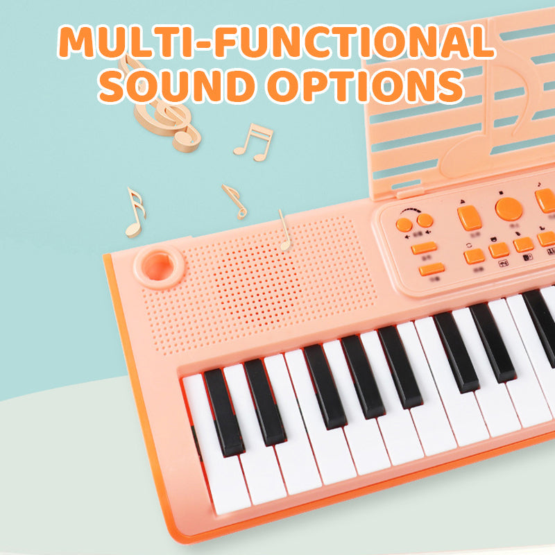 Norvo | 37-tangenters pianotastatur for barn med mikrofon