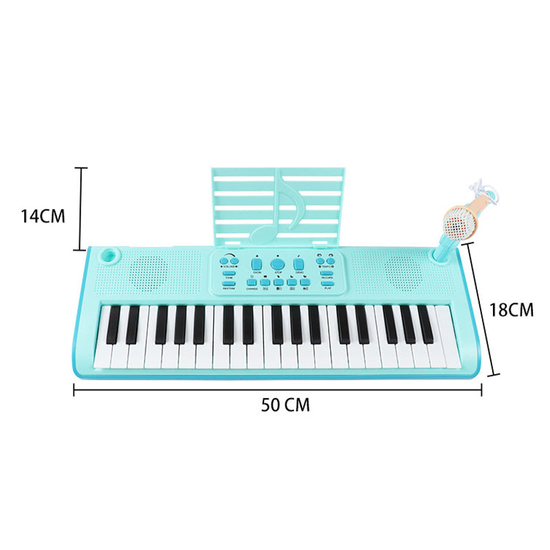 Norvo | 37-tangenters pianotastatur for barn med mikrofon