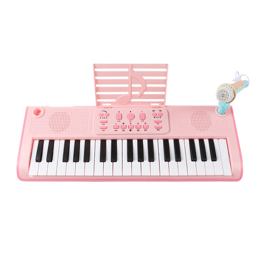 Norvo | 37-tangenters pianotastatur for barn med mikrofon
