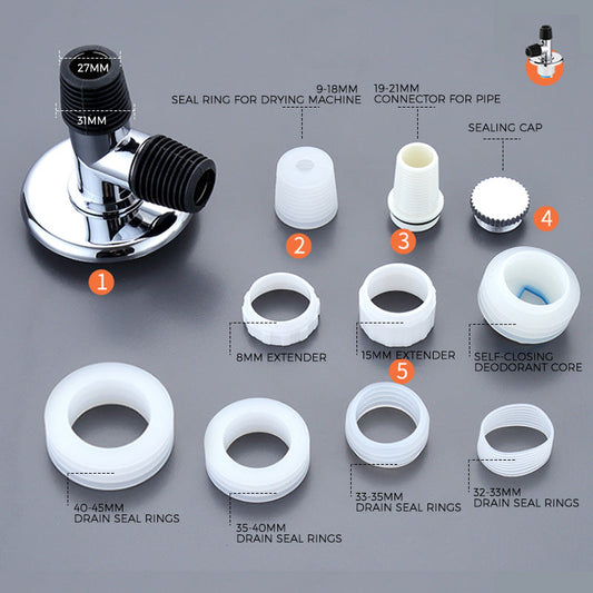 Norvo | Avløpsikring for vaskemaskin