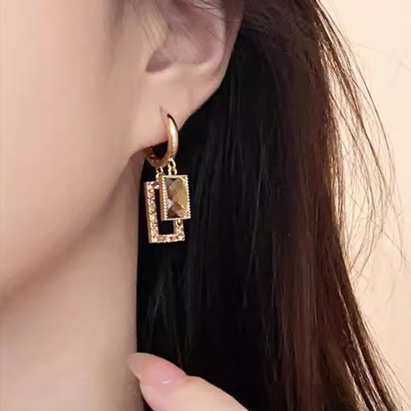 Norvo | Dangle Hoop-øreringer for kvinner