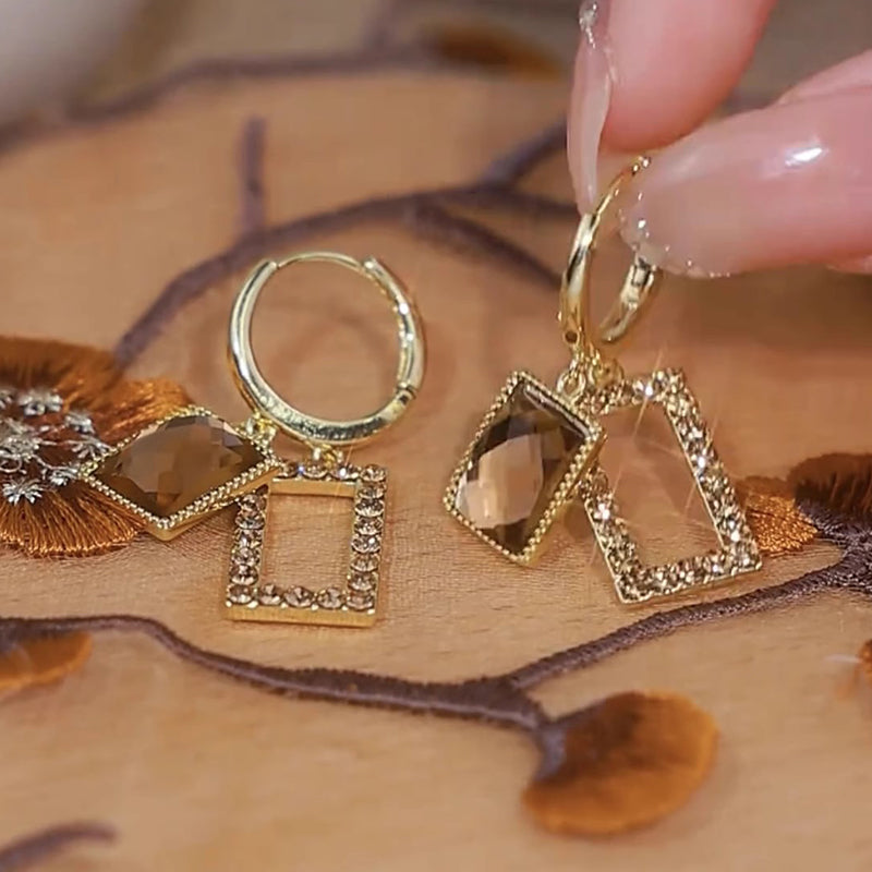 Norvo | Dangle Hoop-øreringer for kvinner