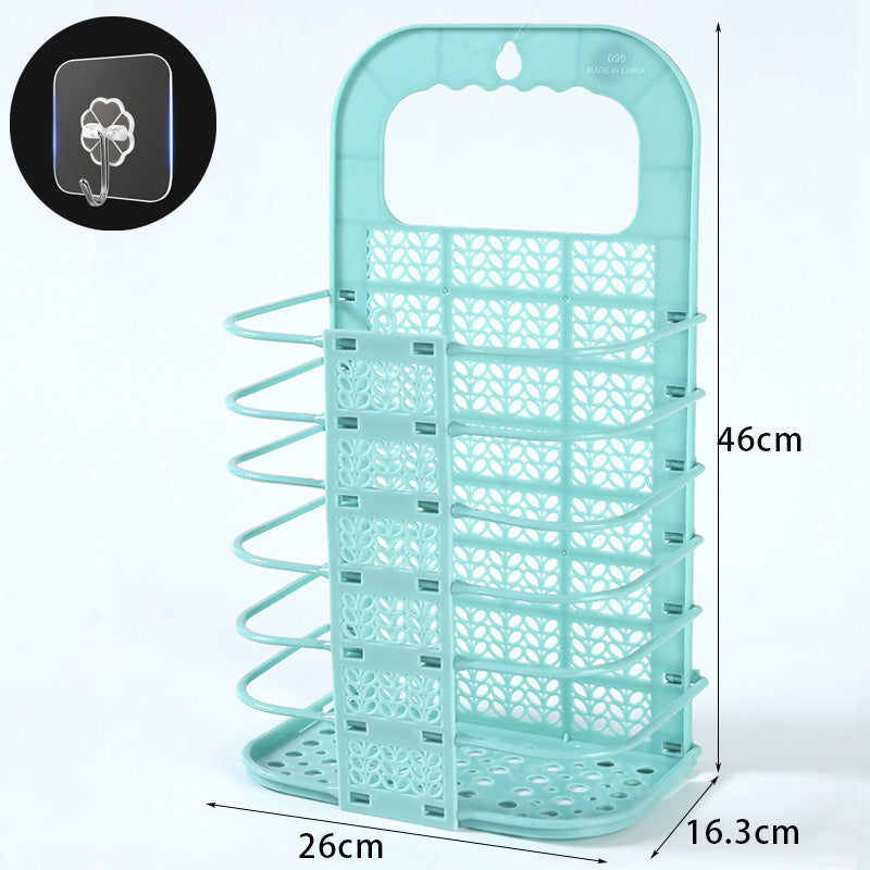 Norvo | Sammenleggbar veggmontert skittentøyskurv