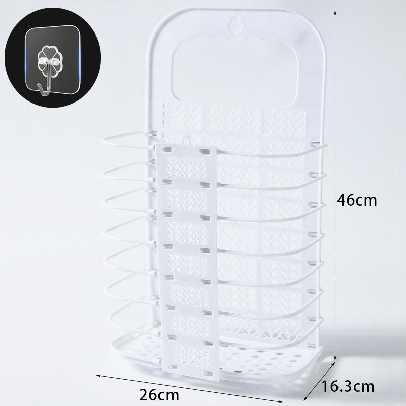 Norvo | Sammenleggbar veggmontert skittentøyskurv