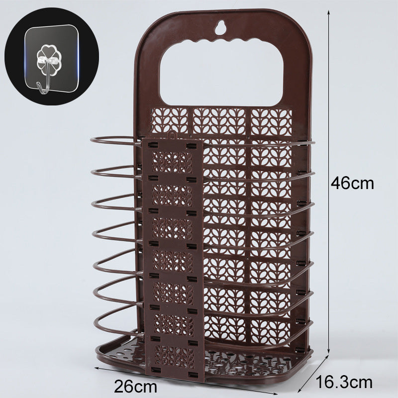 Norvo | Sammenleggbar veggmontert skittentøyskurv