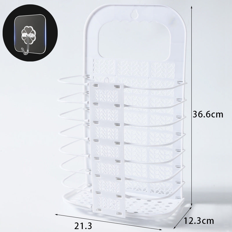 Norvo | Sammenleggbar veggmontert skittentøyskurv