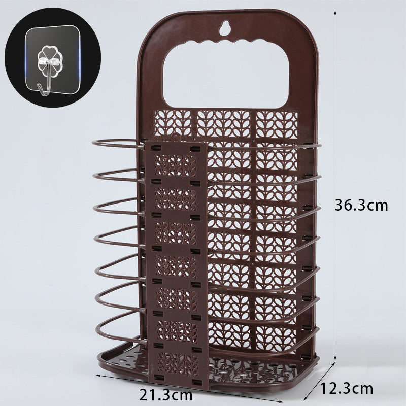 Norvo | Sammenleggbar veggmontert skittentøyskurv