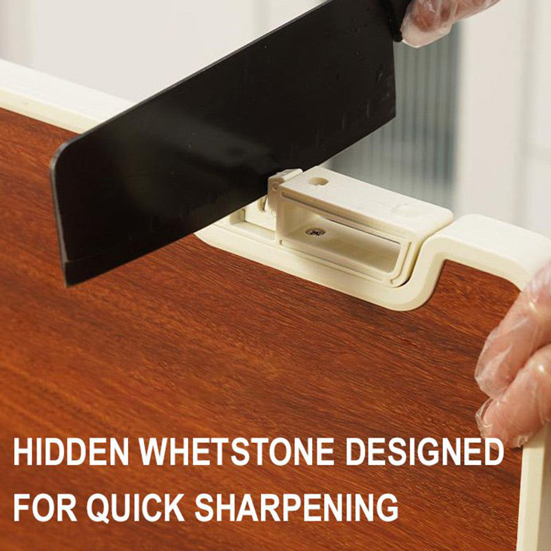 Norvo | Dobbeltvendt antibakteriell skjærebrett med stativ