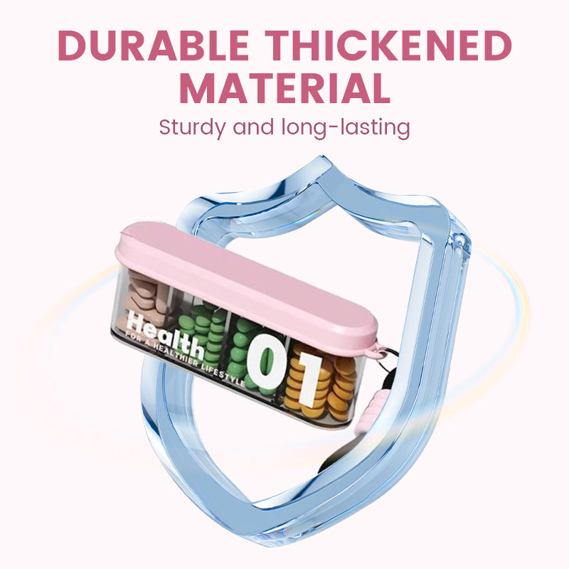 Norvo | Bærbar, forseglede pilleboks med 4 rom