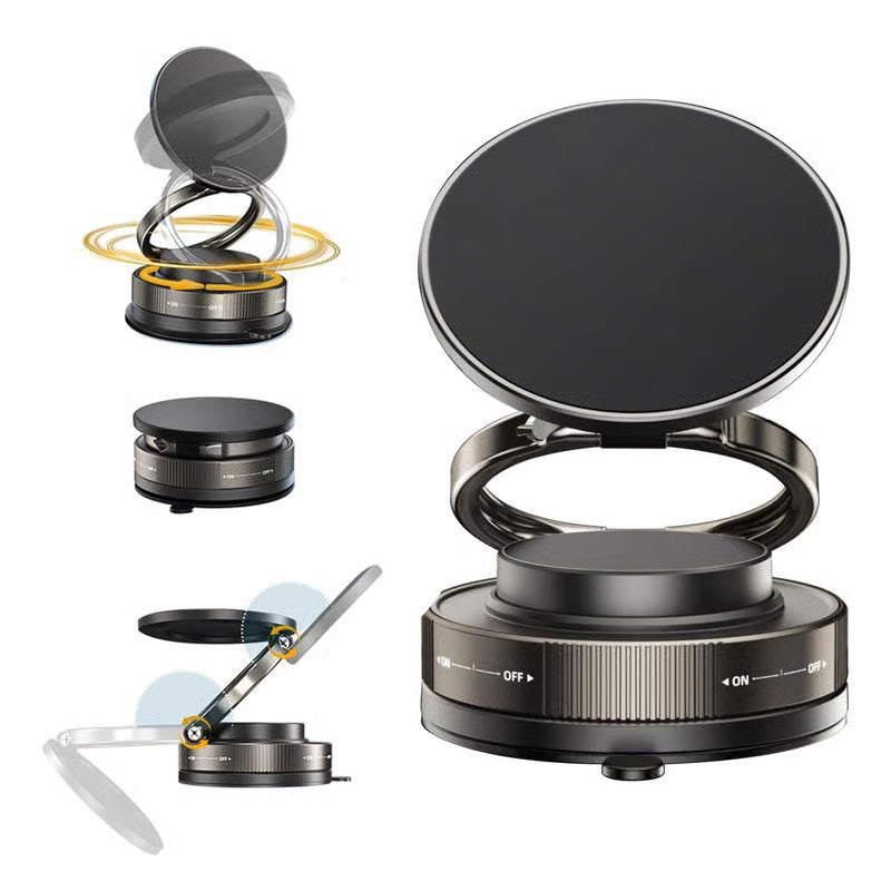 Norvo | 360° justerbar magnetisk telefonholdere med vakuum