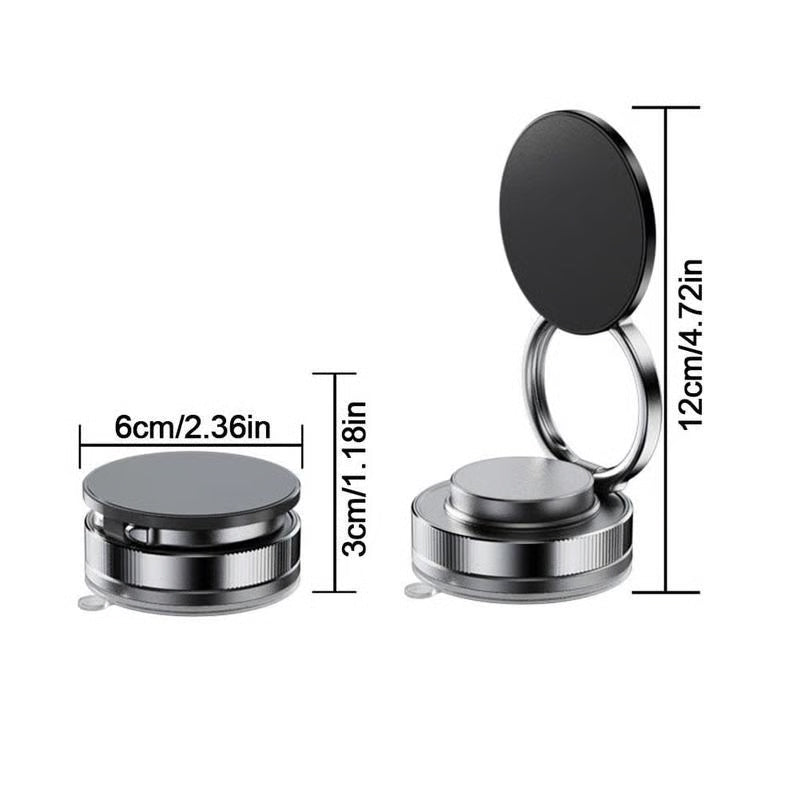 Norvo | 360° justerbar magnetisk telefonholdere med vakuum