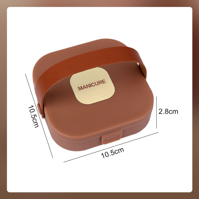 Norvo | Bærbart 7-delt manikyrsett med neglesaks